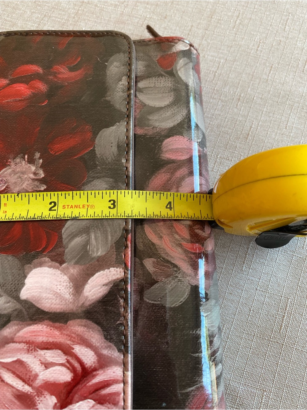 Floral Fold-Over Wallet - Pink & Red Roses - Picture 8 of 10